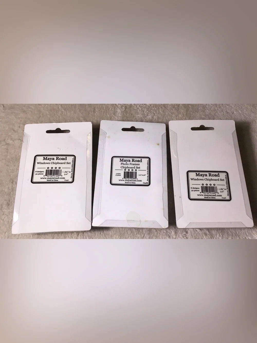Maya road chipboard sets